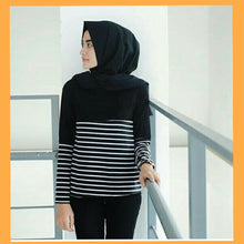 PUTRIANI TOP - Atasan baju kaos wanita lengan panjang adem terlaris