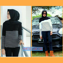 PUTRIANI TOP - Atasan baju kaos wanita lengan panjang adem terlaris