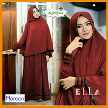 PEPI SET - Baju muslim wanita gamis syari set hijab maxi bahan jersey